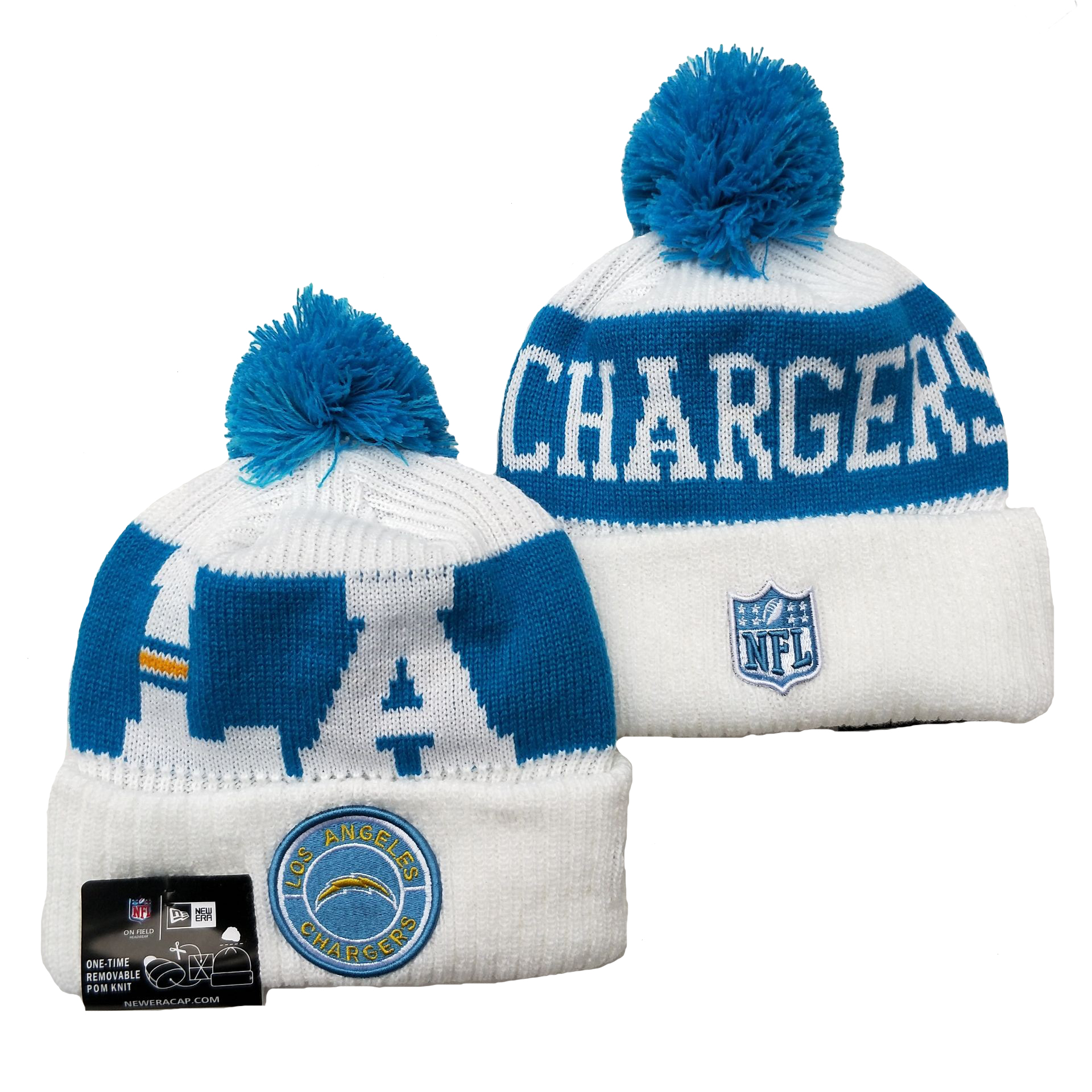 Los Angeles Chargers Knit Hats 035